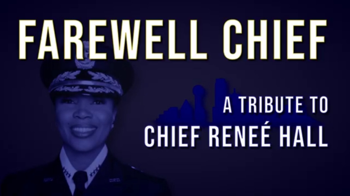 Dallas Police Chief Renee hall Farewell Tribute Video